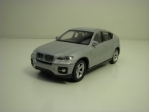  BMW X6 Silver 1:43 Welly 
